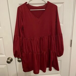 Shein tiered dress large